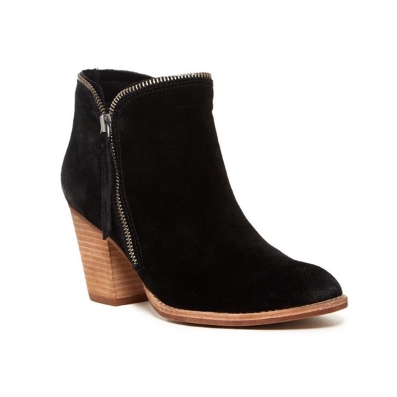 Dolce Vita Shoes - DOLCE VITA JANA BLACK SUEDE BOOTIES SIZE 7.5